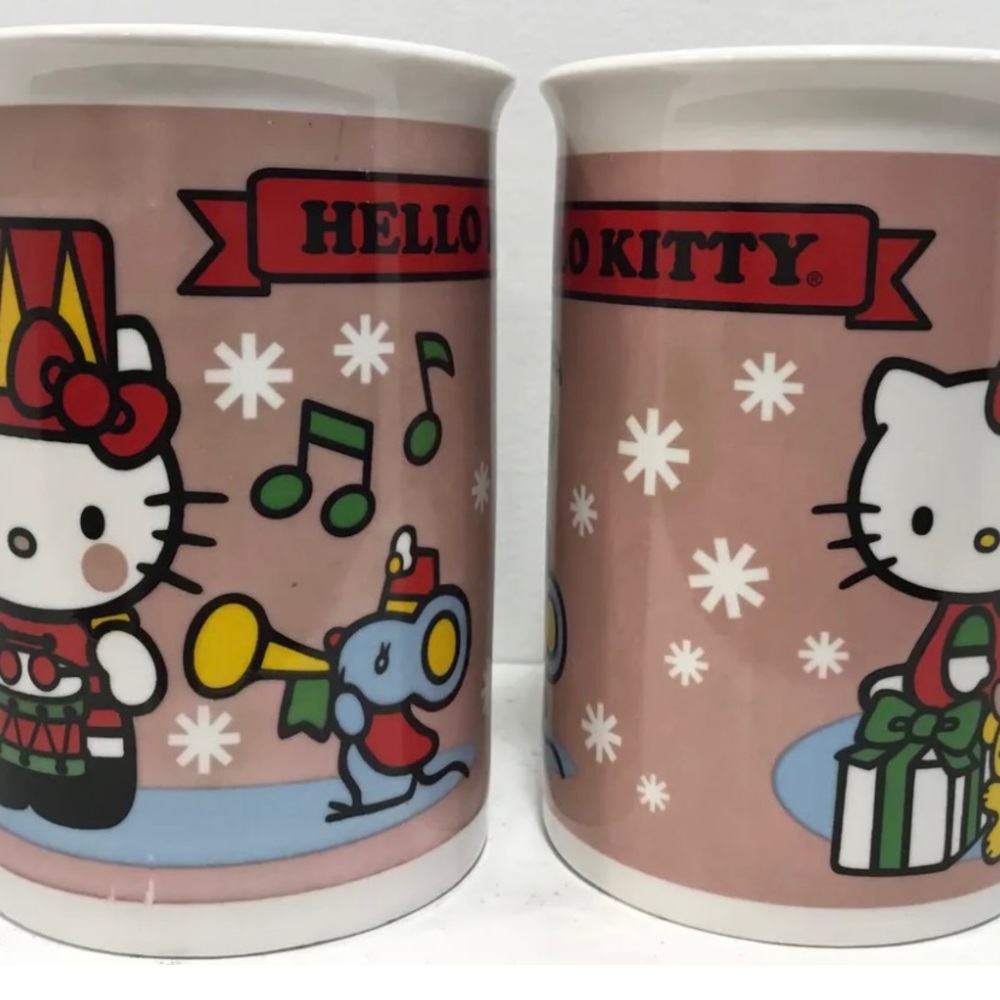 Vintage Hello Kitty mugs